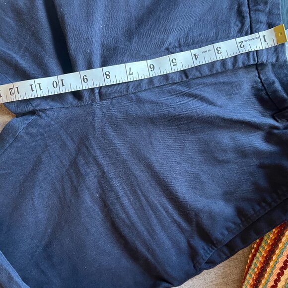 Kenzo Paris Marine Blue Wide-Leg Pants 7/8 Sz 36 EU - Picture 5 of 10